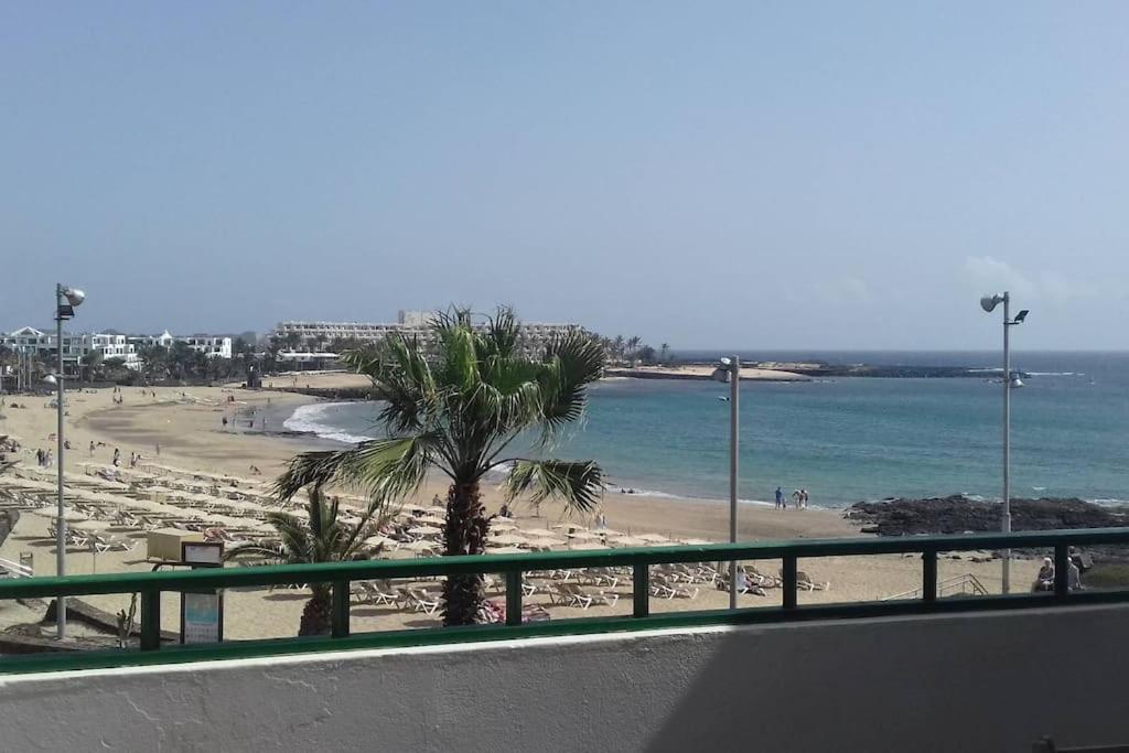 Ap 1ª Linea Playa Las Cucharas Costa Teguise Bagian luar foto